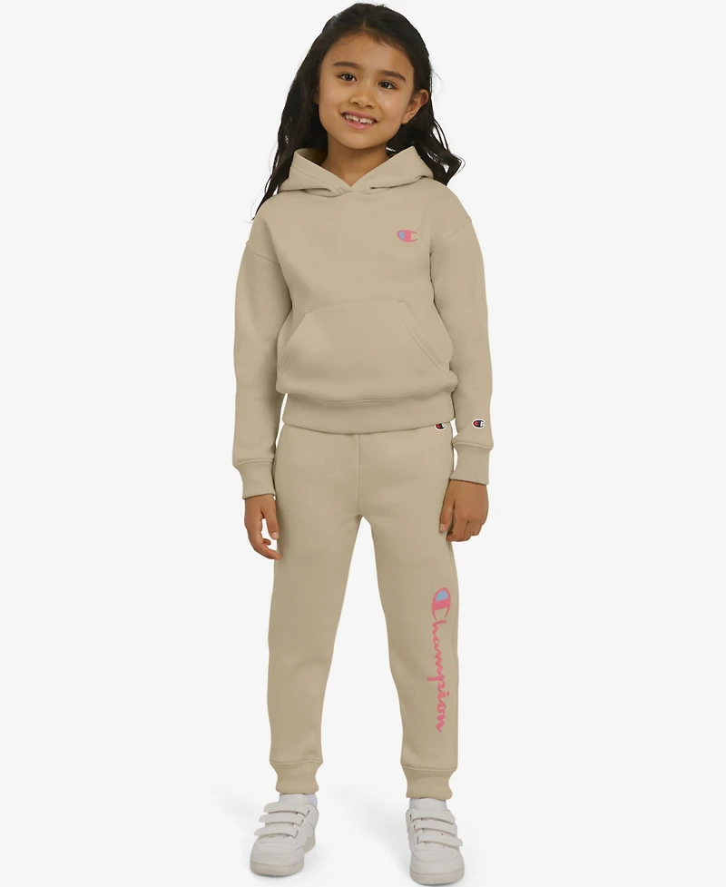 Champion Girls 2-6 Hoodie and Joggers, 2 Piece Set