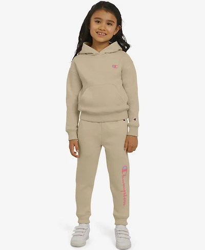 Champion Girls 2-6 Hoodie and Joggers, 2 Piece Set