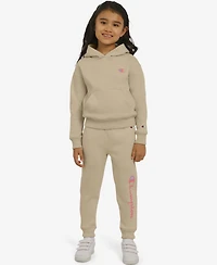 Champion Girls 2-6 Hoodie and Joggers, 2 Piece Set
