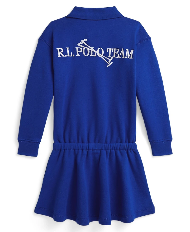 Polo Ralph Lauren Girls 2T-6X Long-Sleeve Dress