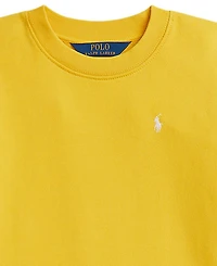 Polo Ralph Lauren Girls 2T-6X Striped Skirt Loop Back Fleece Dress