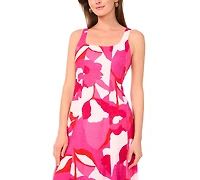 Msk Women's Sleeveless Fit & Flare Maxi Dress