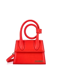 Pre-Owned Jacquemus Le Chiquito Noeud Bag Leather