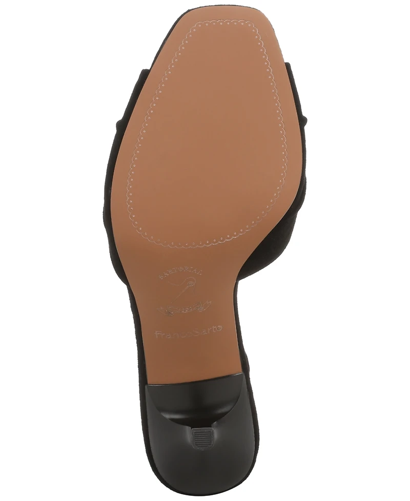 Franco Sarto Women's Gogia Square Toe Slingback Sandals