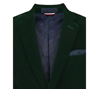 Tommy Hilfiger Boys 8-20 Velvet Notch Lapel Collar Sportcoat