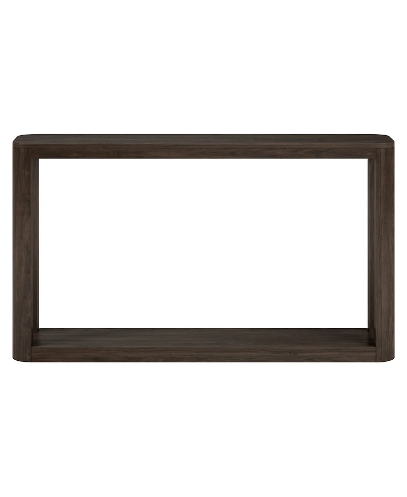 Hudson & Canal Stellan 52" Wood Wide Rectangular Console Table