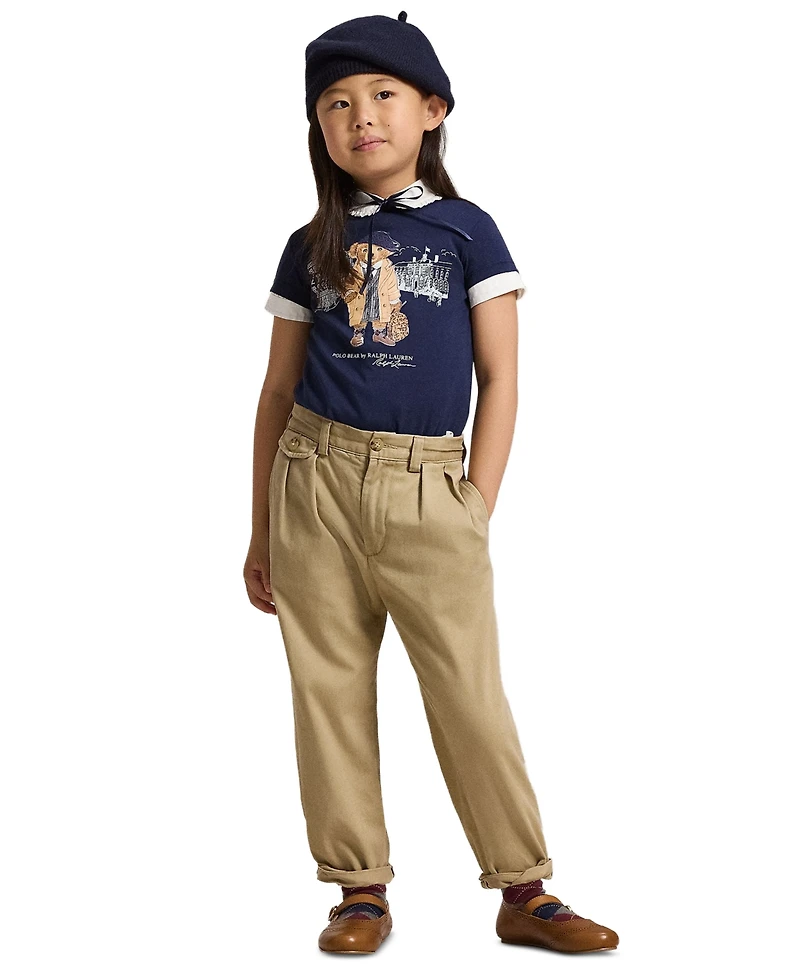 Polo Ralph Lauren Girls 2T-6X Short Sleeve Crewneck T-Shirt