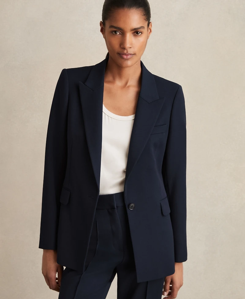 Reiss Women's Gabi Tailored Single-Breasted Suit Blazer