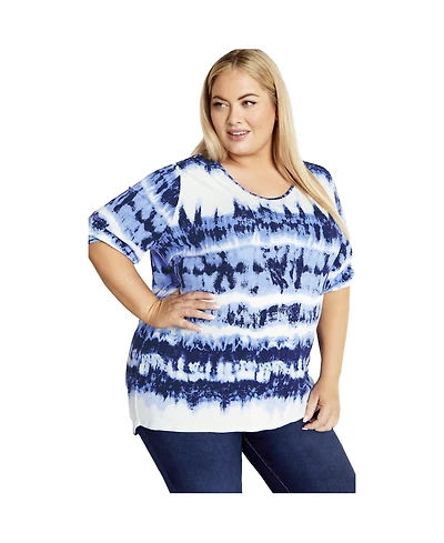 Avenue Women's Leila Print Top