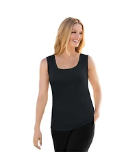 Woman Within Plus Rib Knit Tank