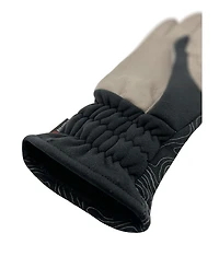 "Mattila" by Kessler – Casual Women`s Softshell Gloves with Leather Palm & Touchscreen Function