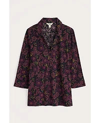 Seasalt Cornwall Women's Wavecrest Quarter Sleeve Shirt