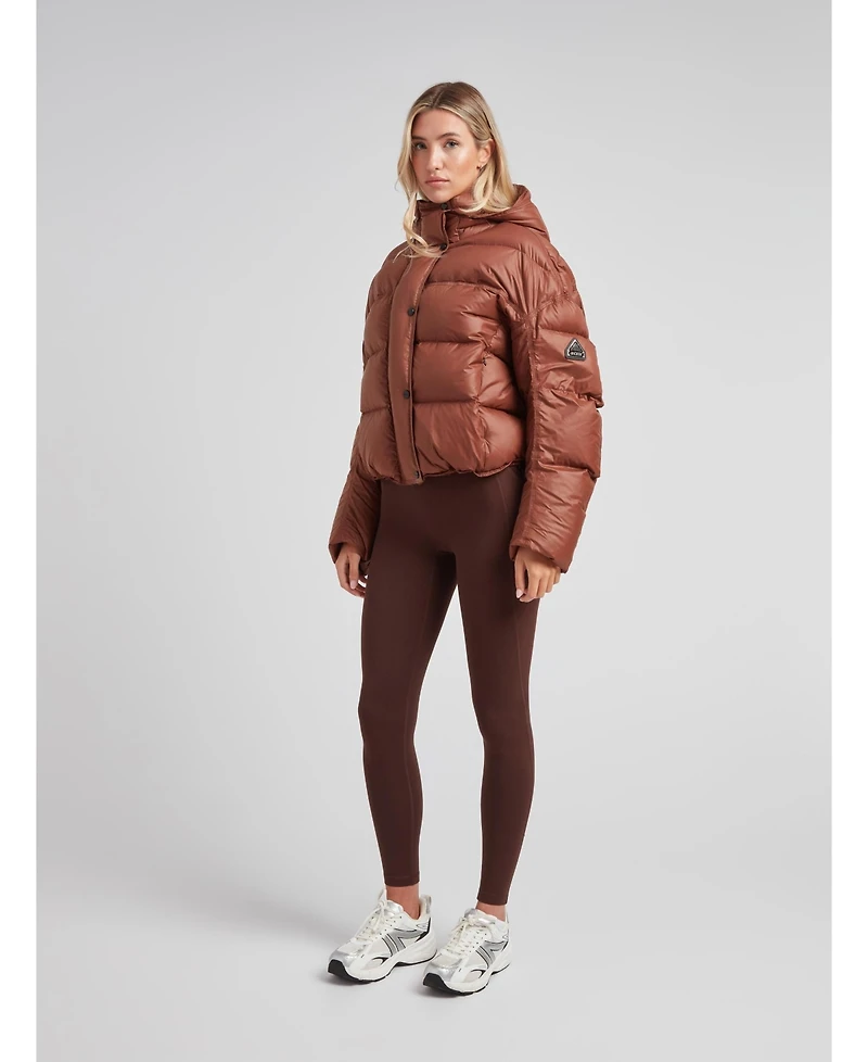 JACK1T Women's Cloud Boss Hooded Puffer Jacket
