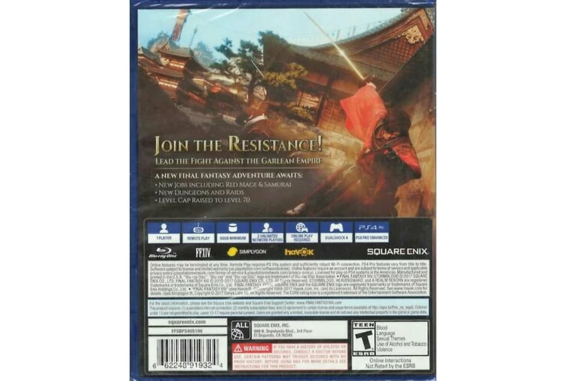 Final Fantasy Xiv: Stormblood