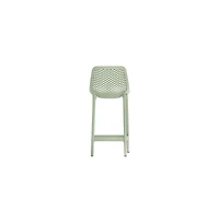 Meridian Furniture Mykonos Mint Outdoor Patio Stool, Set of 4