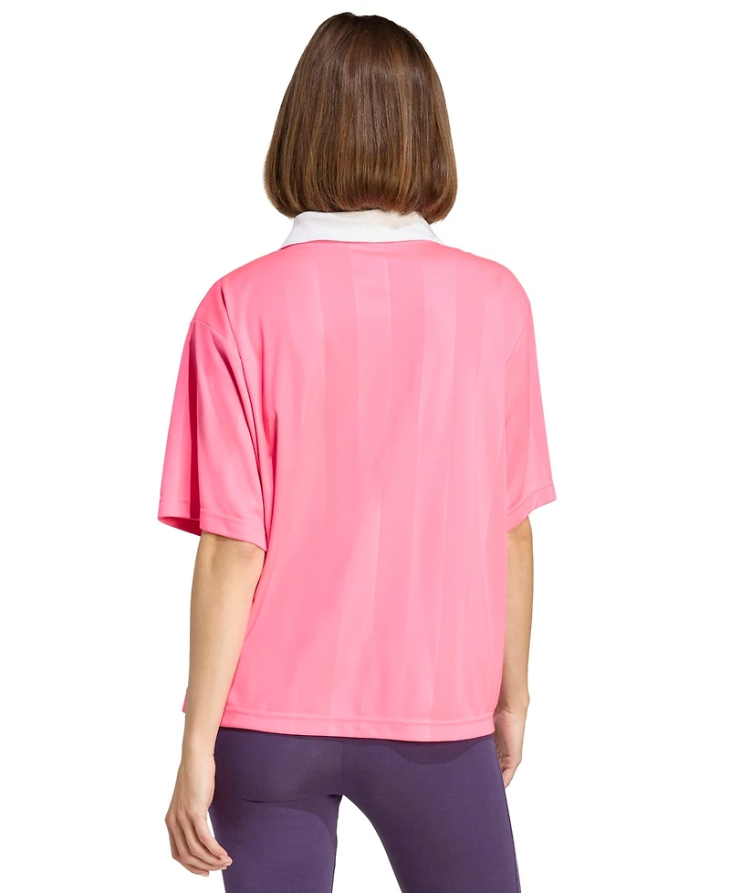 adidas Women's Tiro Q4 Pull Over T Shirt