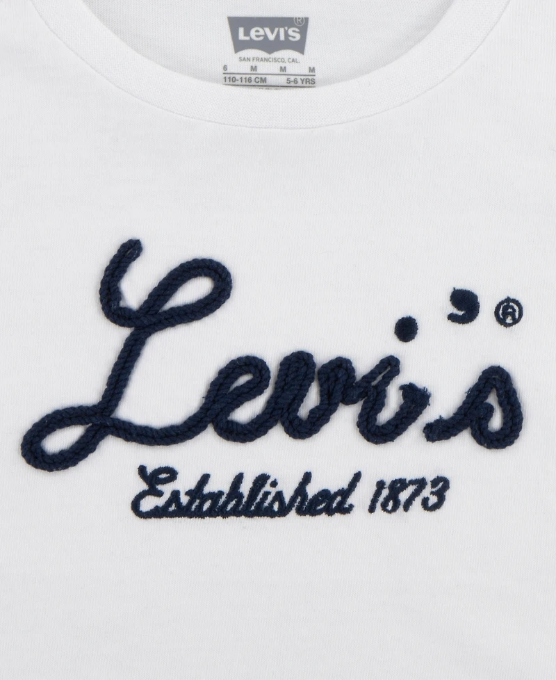 Levi's Little Girls Script Tee