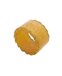 Saro Lifestyle Resin Artistry Napkin Ring