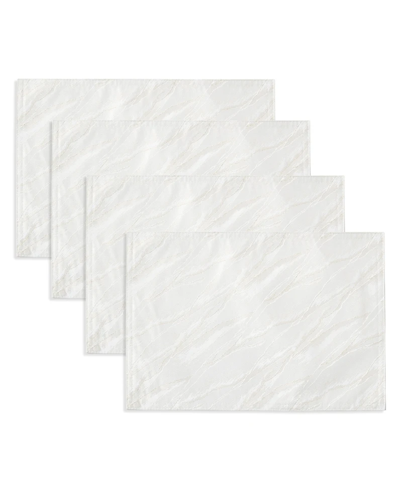 Saro Lifestyle Metallic Shimmer Placemat, Set of 4