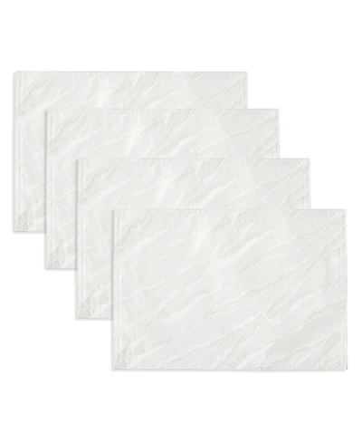 Saro Lifestyle Metallic Shimmer Placemat, Set of 4