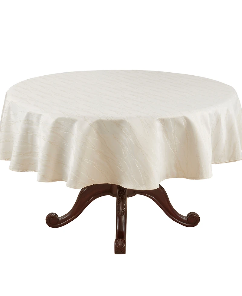 Saro Lifestyle Metallic Shimmer Tablecloth