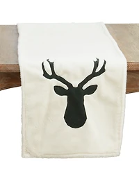 Saro Lifestyle Reindeer Table Runner, 16" x 72"
