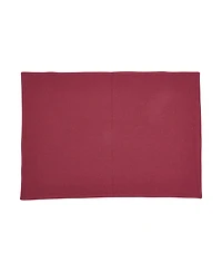 Saro Lifestyle Rustic Plaid Placemat and Napkin Set, Set of 8