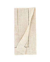 Saro Lifestyle Linen Blend Toscana Double Hemstitched Napkin