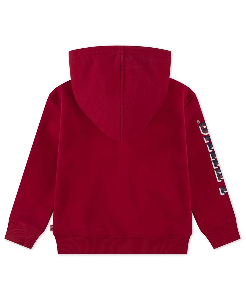 Levi's Boys 2T-7 Full Zip Fleece Hoodie