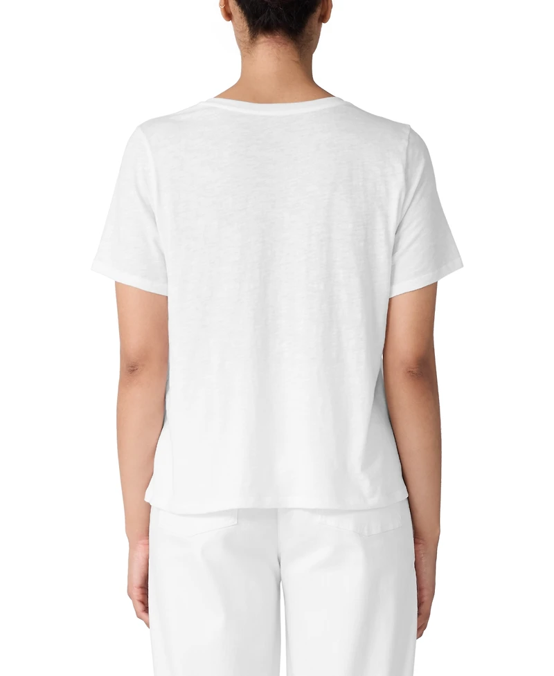 Eileen Fisher Women's V-Neck Tee