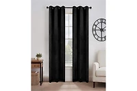 Superior Senna Textured Blackout Curtain Set of 2 Panels