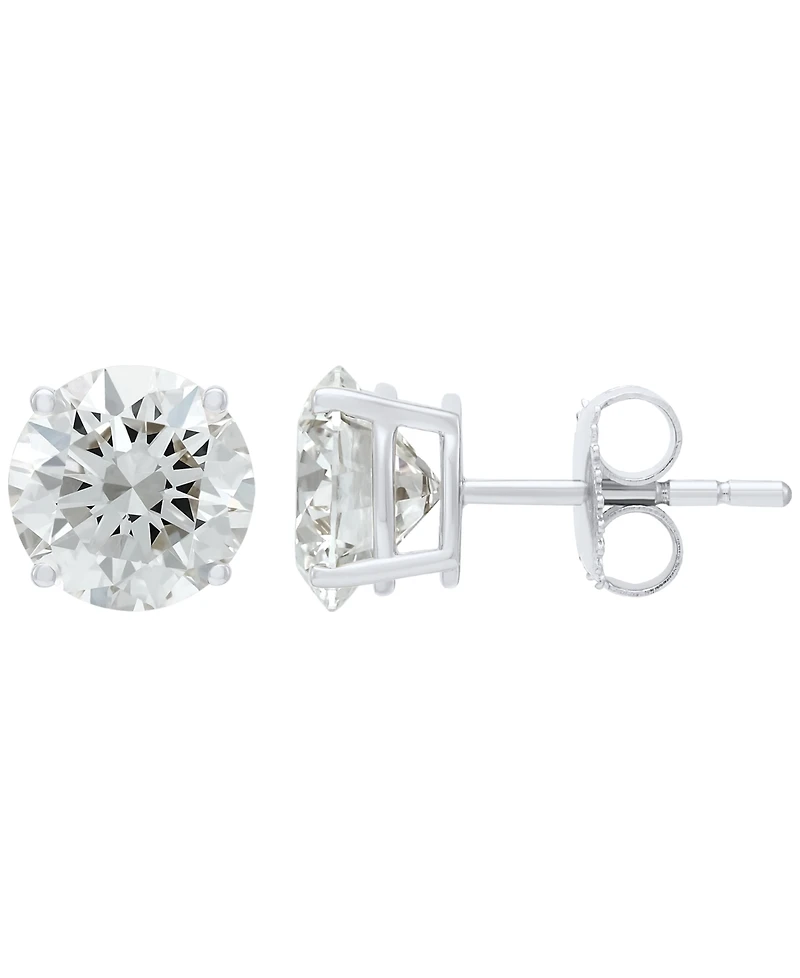Grown With Love Lab Diamond Stud Earrings (4 ct. t.w.) 14K White Gold (also Yellow Gold)