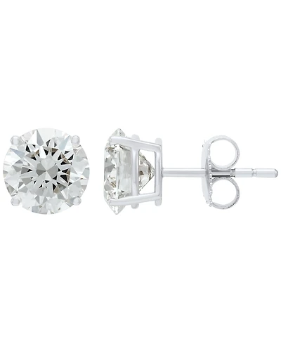 Grown With Love Lab Diamond Stud Earrings (4 ct. t.w.) 14K White Gold (also Yellow Gold)
