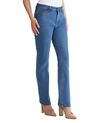 Jones New York Petite Madison Straight Ankle Jeans