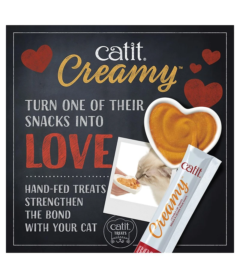 Catit Creamy Lickable Treat Tuna 50pk