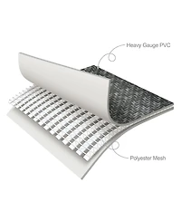 Funsicle 18' x 48" QuickSet Ring Top Above Ground Swimming Pool, Herringbone