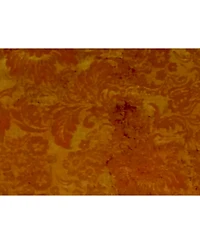 Rlf Home 3" Rod Pocket High Quality Fabric Nazareth Regal Valance for Windows 50" x 17" Garnet