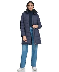 Calvin Klein Women's Hooded Puffer Coat