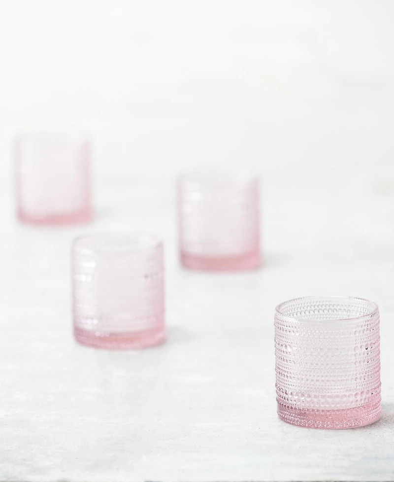 Fortessa Jupiter 13.9 Oz Triple Old-Fashioned Glass 6-Piece Set