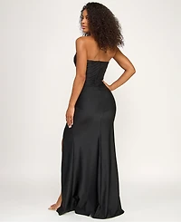 Katia Rae Junior's Strapless Corset Gown