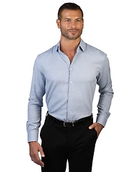 Vince Camuto Men's Solid Slim-Fit Dress Shirt