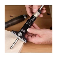 JessEm 08801 Wood Sabre Marking Gauge, Imperial Precision Scribe Tool for Accurate Woodworking Layouts