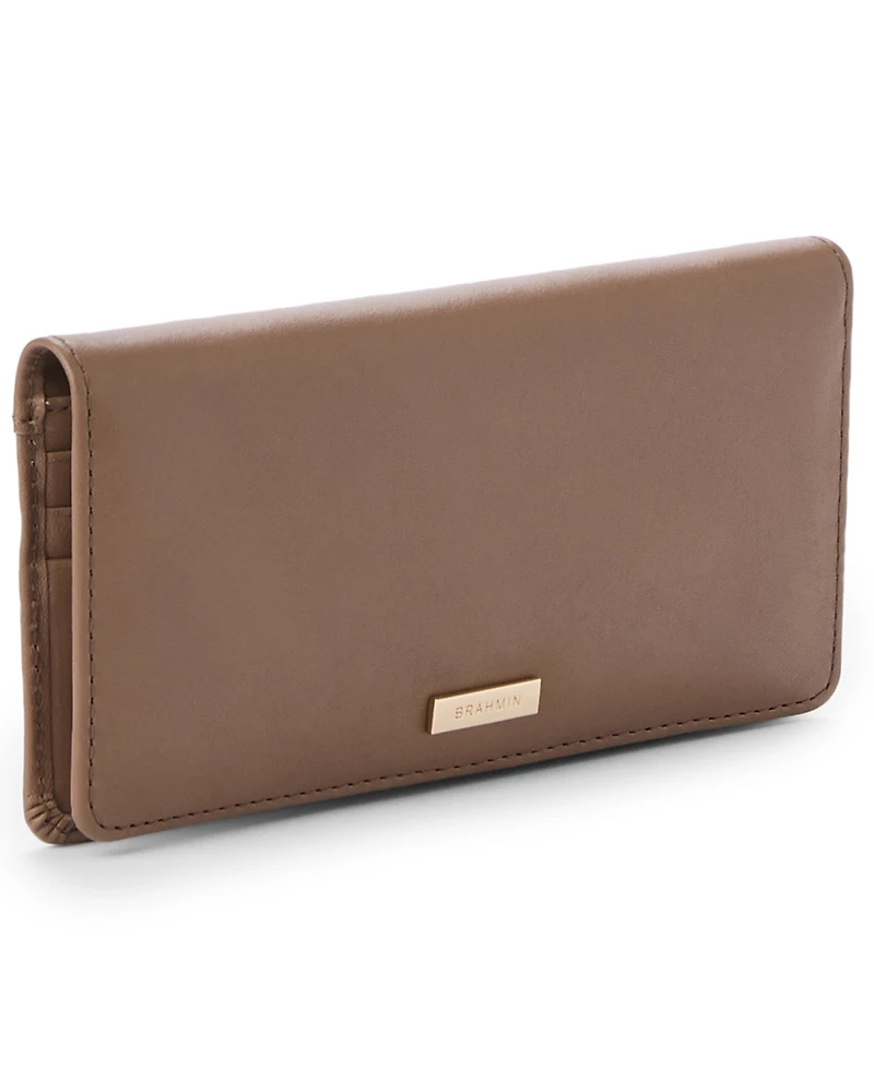 Brahmin Ady Belcanto Slim Trifold with Zip Pocket Wallet