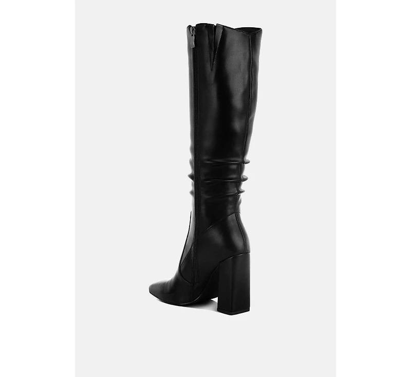 Yanir Slouchy Shaft Knee-High Boots