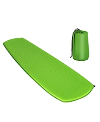 Sugift Inflatable Sleeping Pad with Carrying Bag-Green