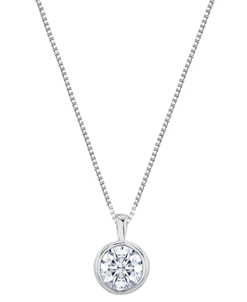 Sirena Lab Grown Diamond Energy Pendant Necklace (1-1/2 ct. t.w.) 14K Yellow Gold (also White Gold)