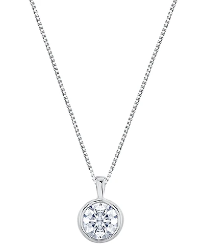 Sirena Lab Grown Diamond Energy Pendant Necklace (1-1/2 ct. t.w.) 14K Yellow Gold (also White Gold)