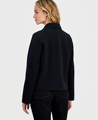 Eileen Fisher Women's Knit Notch-Collar Jacket