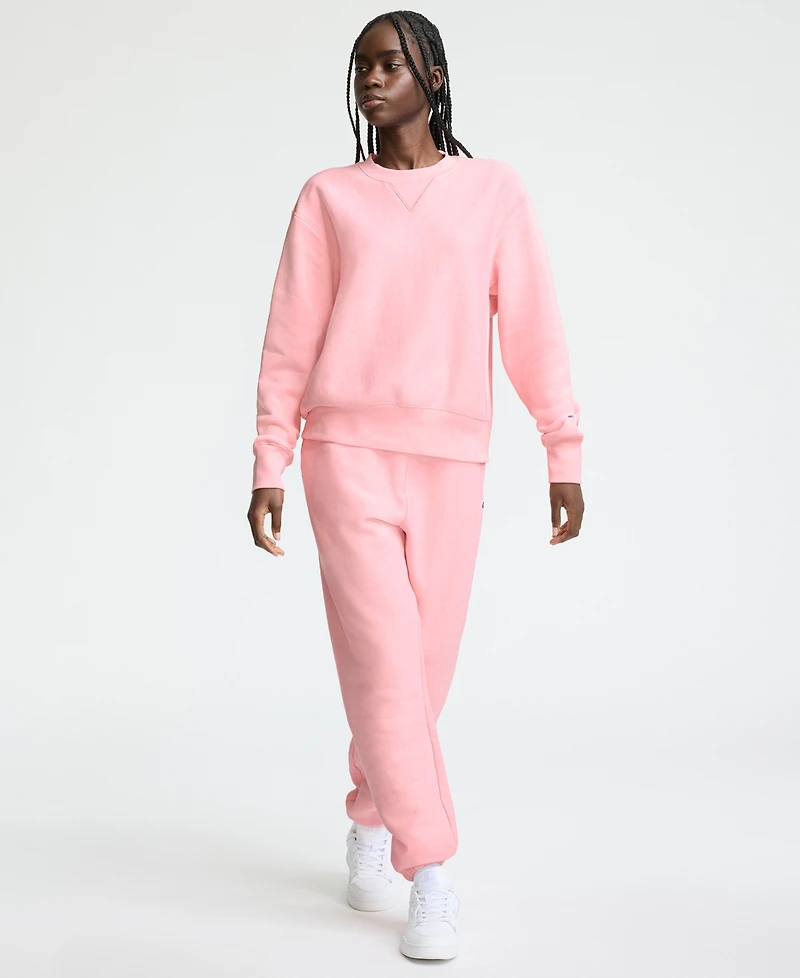 Champion Women's Essentials Reverse Weave Crewneck Loose Fit Sweatshirt