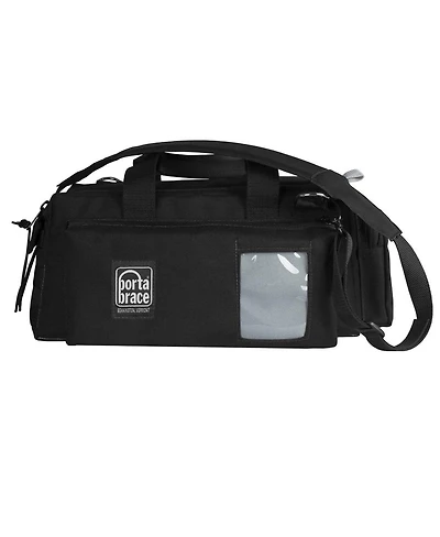 Porta Brace Semi-Rigid Lightweight Soft Dslr Camera Case with Quick-Zip Lid, Small, Black